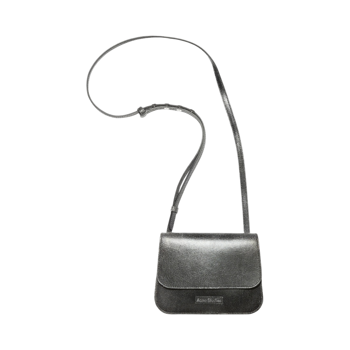아크네 스튜디오 플랫 크로스바디백 블랙(Acne Studios Platt Crossbody Bag Black)