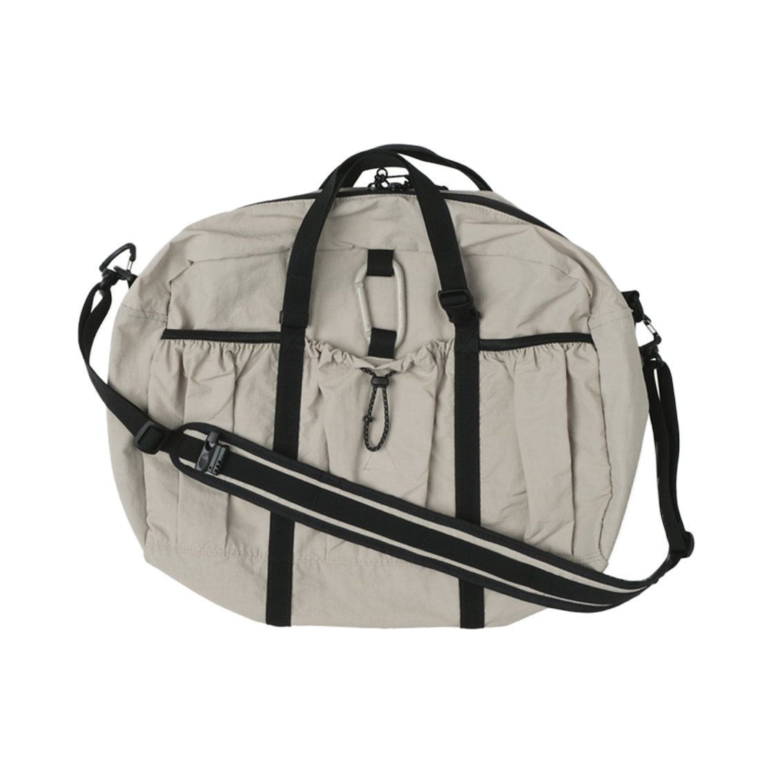 에메모가든 에메모 보스턴백 075 나일론 슬러브 그레이지