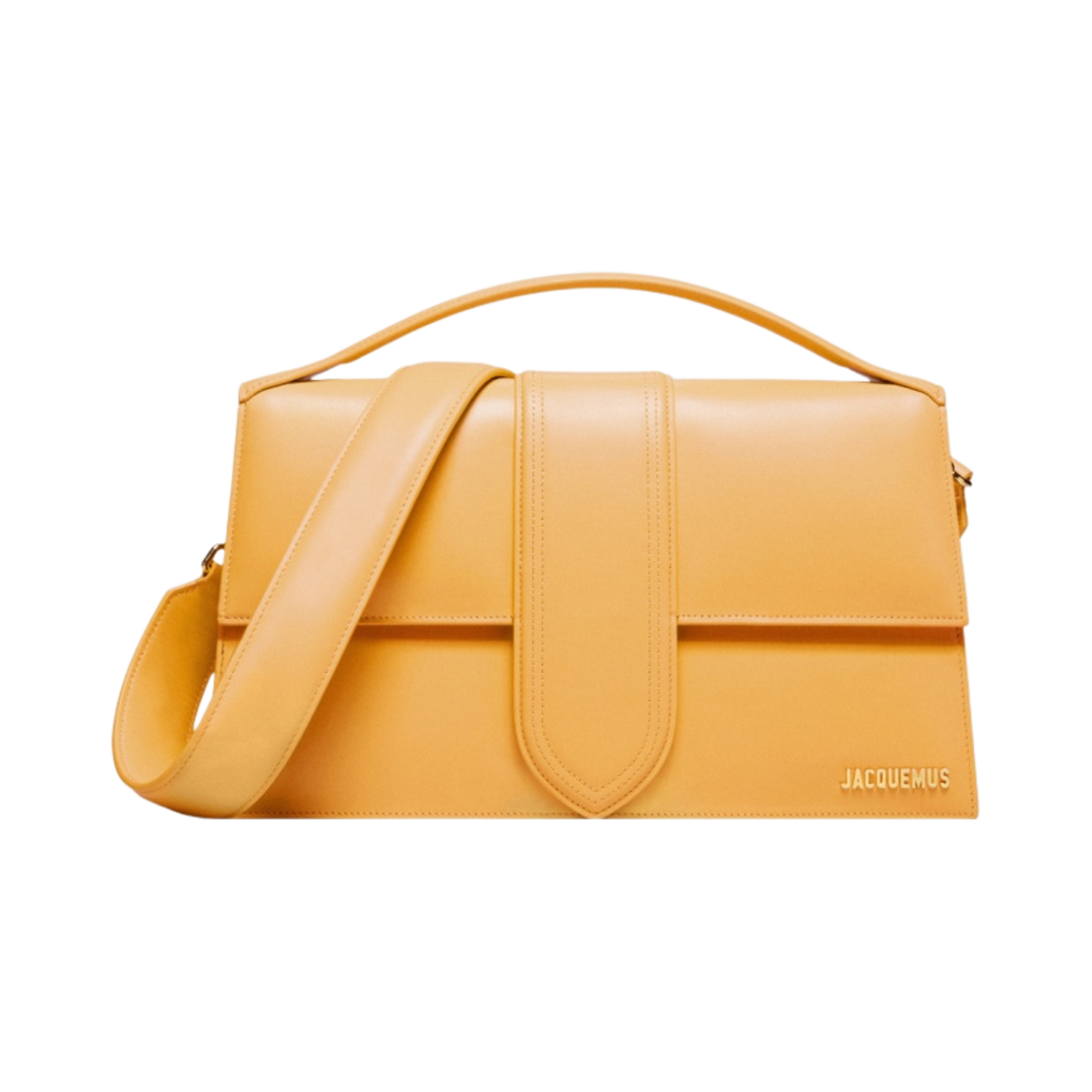 자크뮈스 르 밤비누 플랩 백 다크 옐로우(Jacquemus Le Bambinou Flap Bag Dark Yellow) - 1