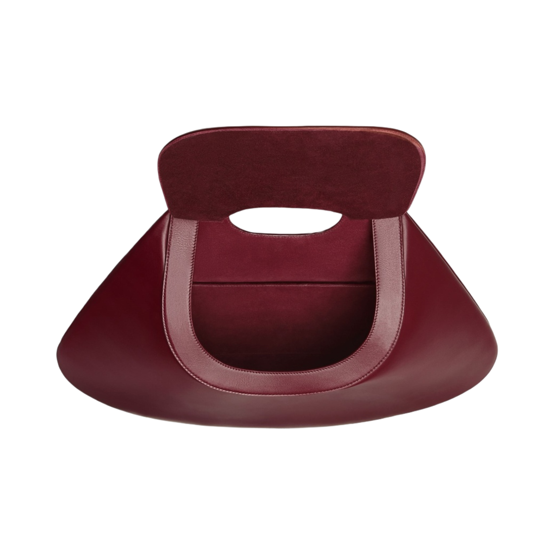 보테가 베네타 라지 피셔맨 탑 핸들 백 바롤로(Bottega Veneta Large Fisherman Top Handle Bag Barolo) - 3