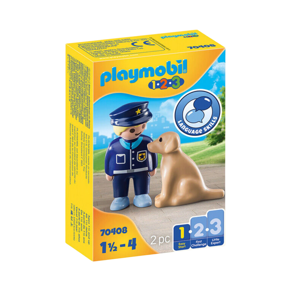 플레이모빌 1.2.3 경찰과 경찰견(Playmobil 1.2.3 Police and Police Dog) - 2
