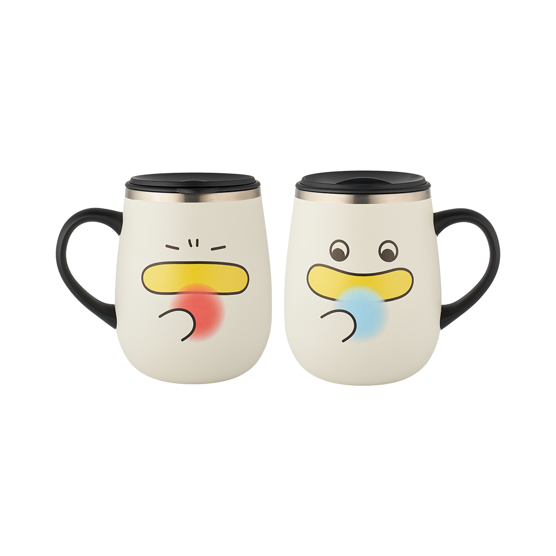 8809737867281 QwakCheol Stainless Mug Cup Black