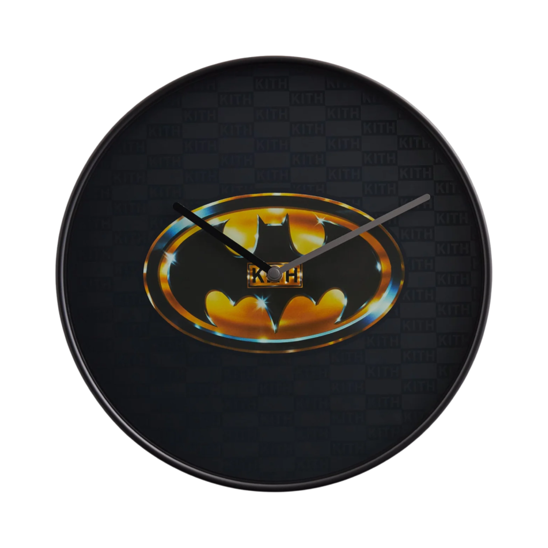 키스 x 배트맨 로고 월 클락 블랙 | Kith | KREAM