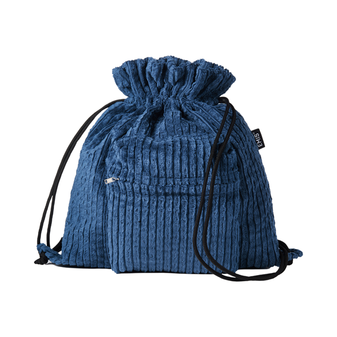 이미스 코듀로이 백팩 블루(Emis Corduroy Backpack Blue) - 1