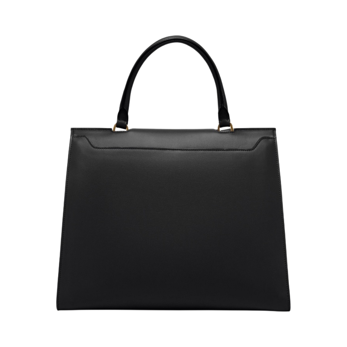 페라가모 미디움 트리폴리오 탑 핸들백 블랙(Ferragamo Medium Trifolio Top Handle Bag Black) - 3