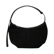 Nothing Written Shoulder Leather Bag Black