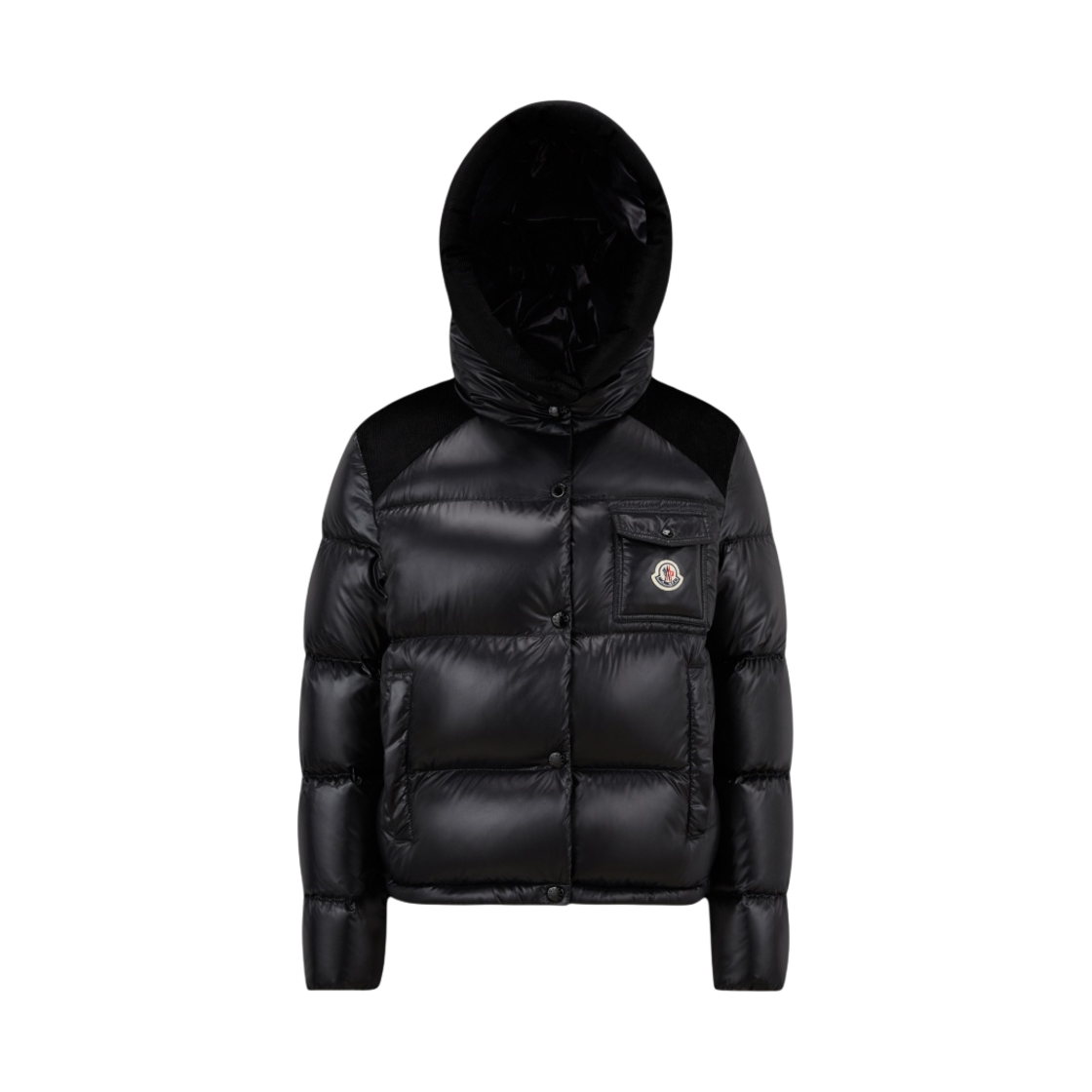 (W) 몽클레르 파쉐 쇼트 다운 자켓 블랙 - 22FW((W) Moncler Fache Short Down Jackets Black - 22FW) - 1