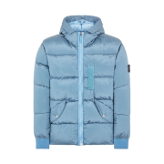 Stone Island 43619 Nylon Metal Econyl Regenerated Nylon Down Jacket Powder Blue - 22FW