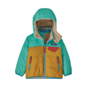 (Baby) Patagonia Reversible Tribbles Hoody Cabin Gold