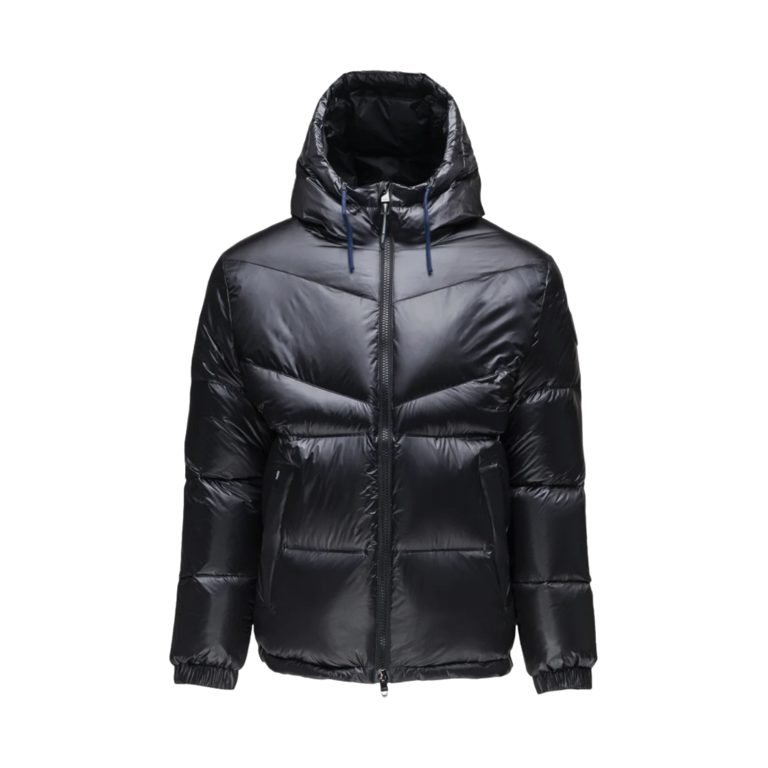 - Nobis Dyna Chevron Quilted Puffer Jacket Black
