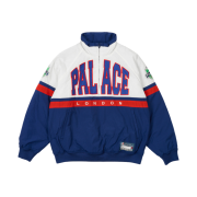 Palace Breakout Half Zip Bomber White Navy - 24FW
