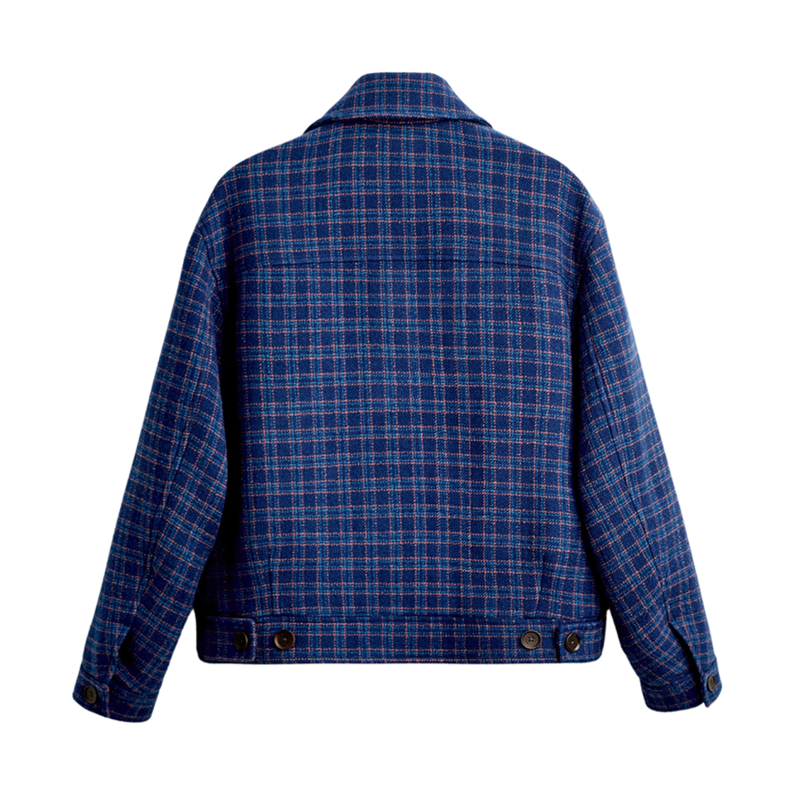 자라 x 해리 램버트 체크 자켓 블루(Zara x Harry Lambert Check Jacket Blue) - 2