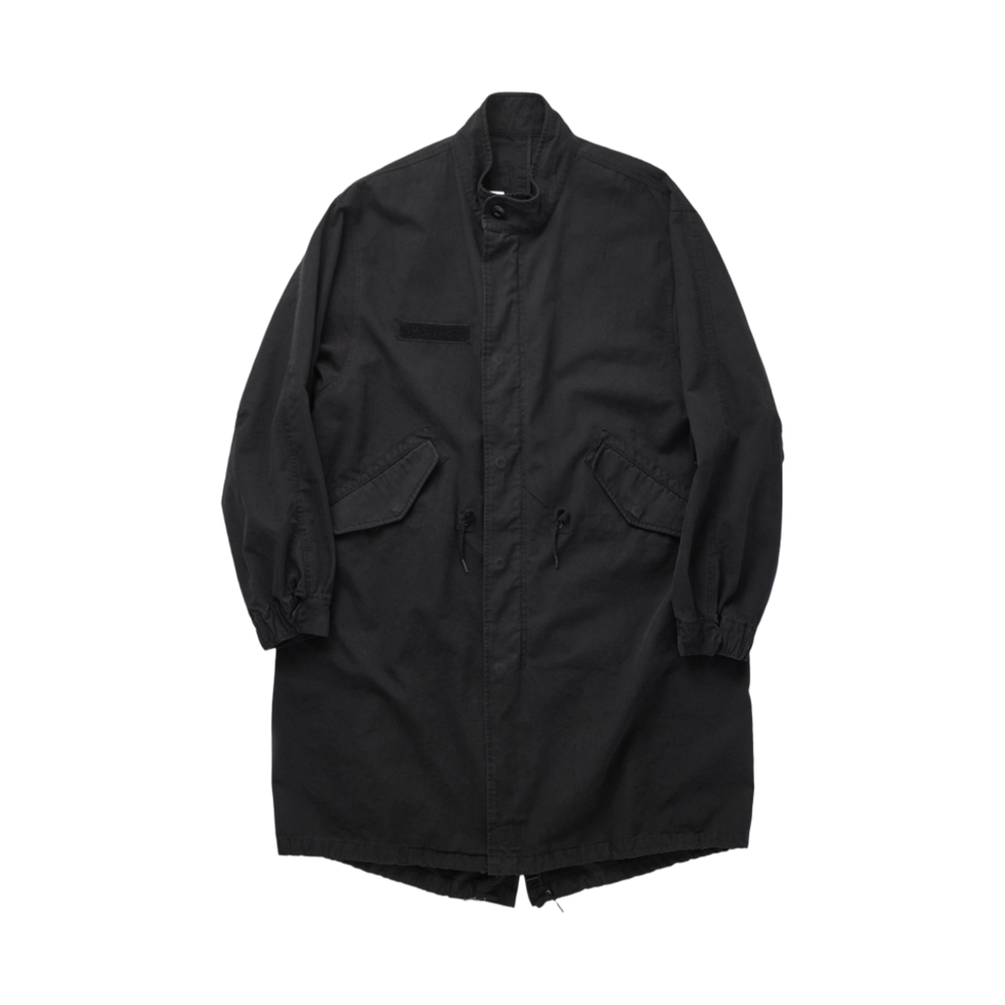 해칭룸 모즈 파카 워시드 블랙(Hatchingroom Mods Parka Washed Black)