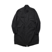 Hatchingroom Mods Parka Washed Black
