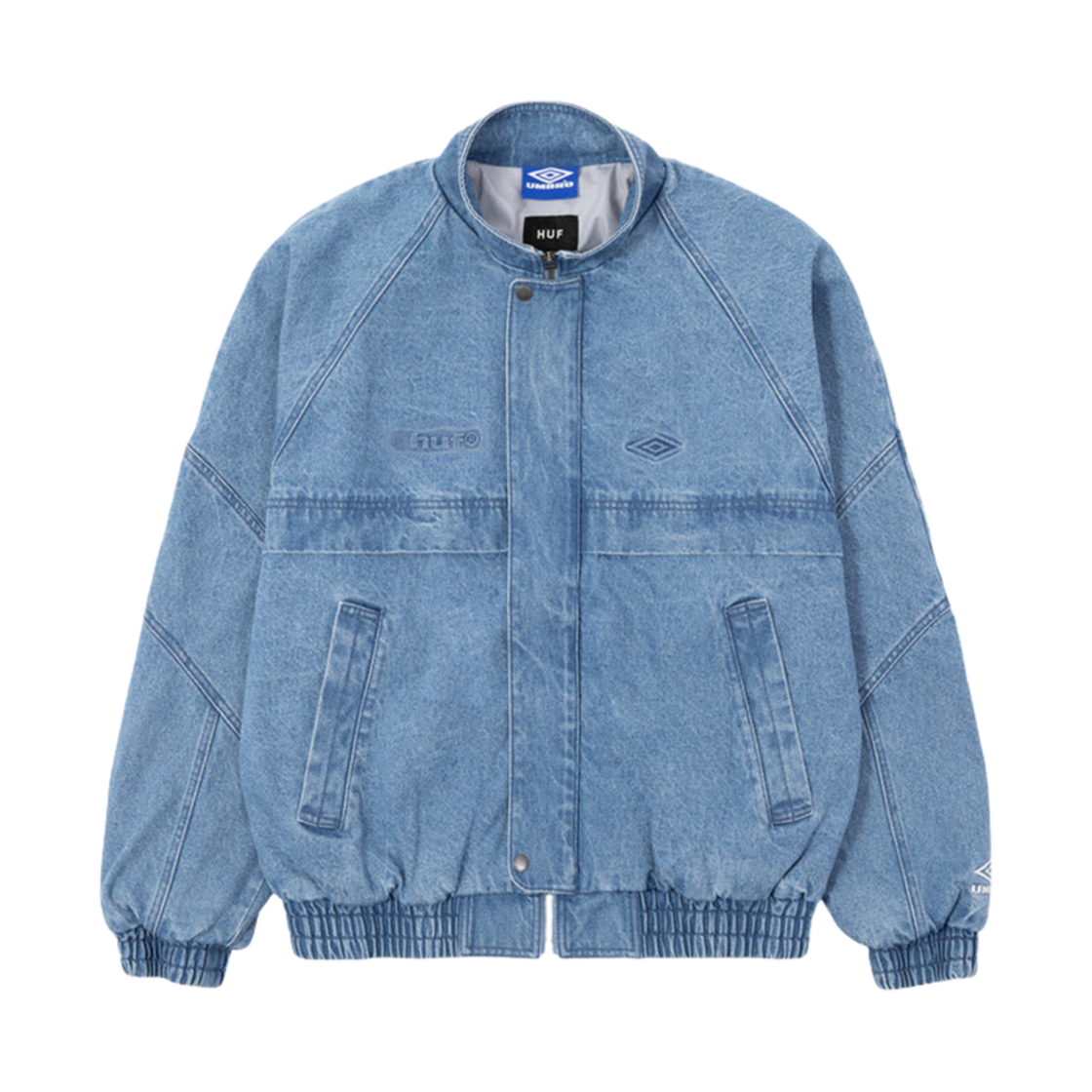 JK90022FA24 Umbro x HUF Denim Jacket Washed Indigo