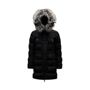 (W) Moncler Aphroti Long Down Jacket Black - 23FW