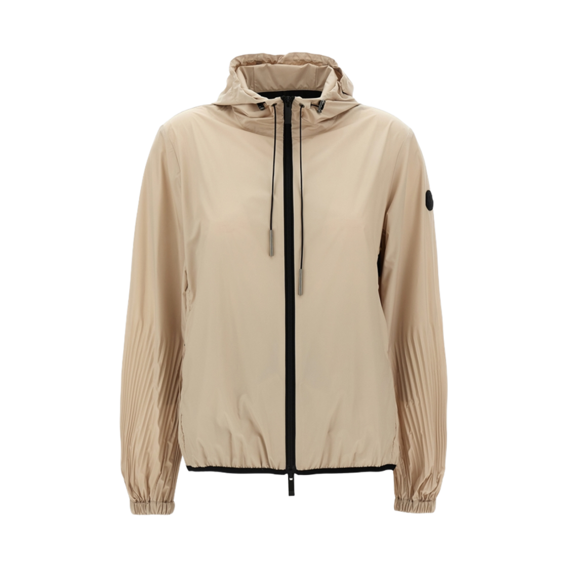 K1-093-1A00035-597YW-21E (W) Moncler Paanat Hood Windbreaker Jacket Beige - 25SS