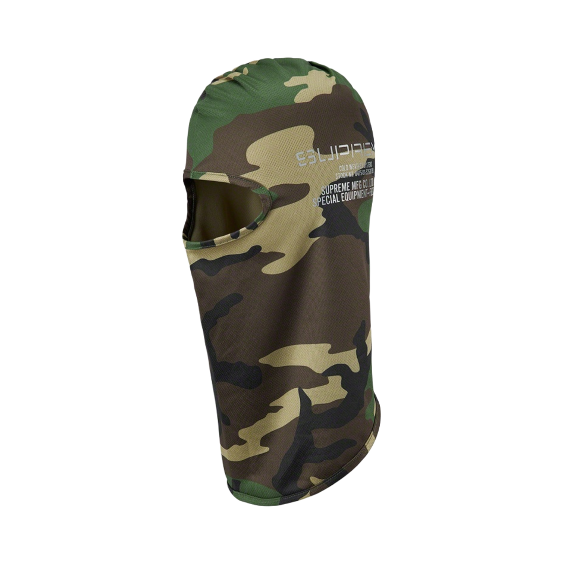슈프림 필드 기어 라이트웨이트 발라클라바 우드랜드 카모 - 22FW(Supreme Field Gear Lightweight Balaclava Woodland Camo - 22FW) - 1