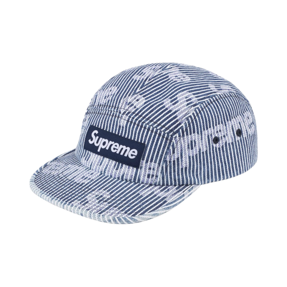 슈프림 데님 캠프캡 스트라이프 - 24SS(Supreme Denim Camp Cap Stripe - 24SS)