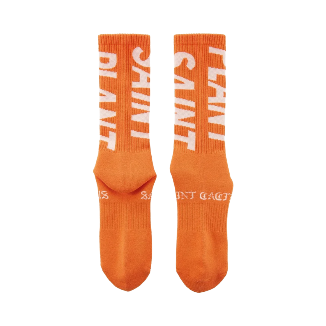 세인트 마이클 x CPFM 세인트 플랜트 삭스 오렌지 - 24AW(Saint Mxxxxxx x Cactus Plant Flea Market Saint Plant Socks Orange - 24AW) - 2