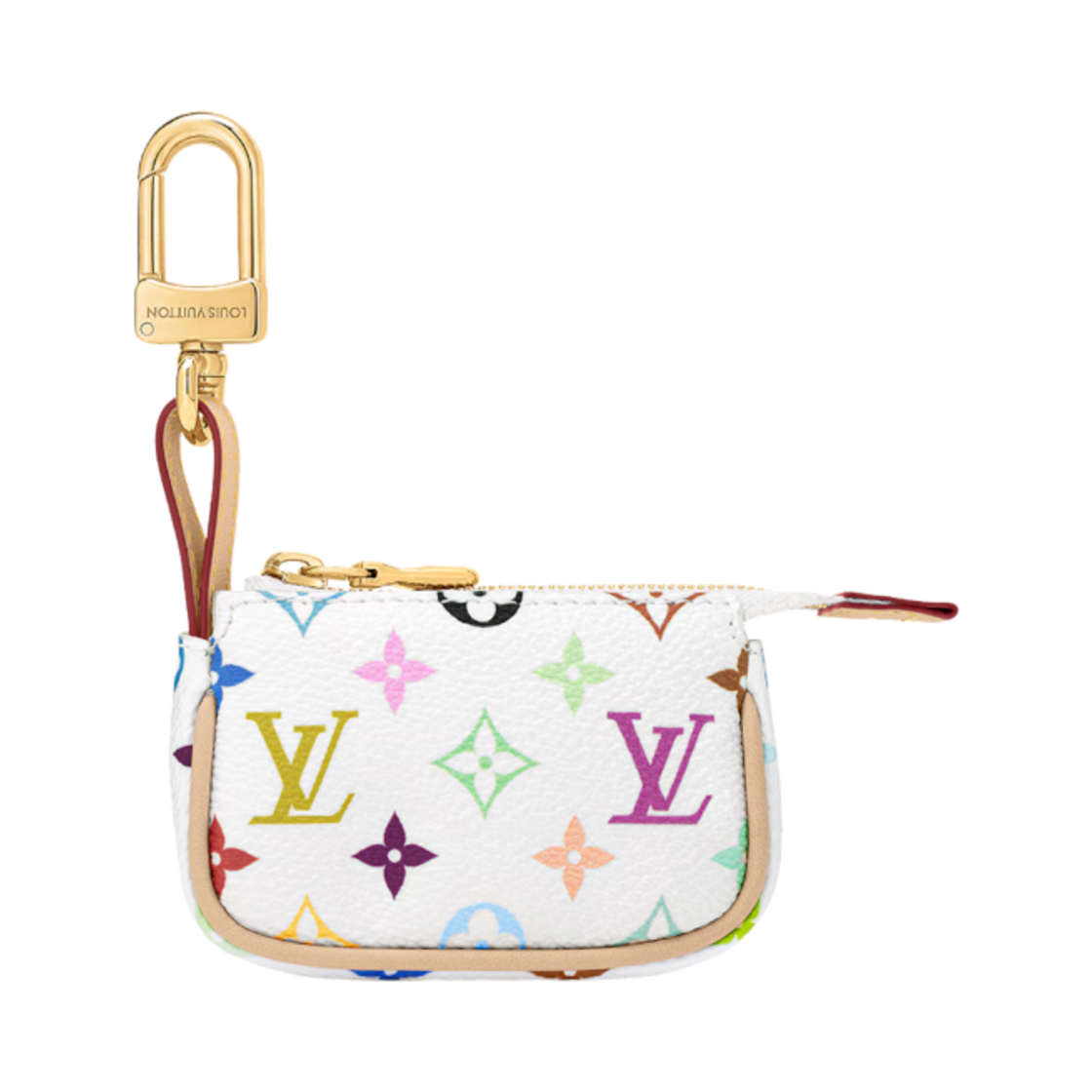 루이비통 x 무라카미 타카시 마이크로 포쉐트 모노그램 멀티컬러 화이트(Louis Vuitton x Murakami Takashi Micro Pochette Monogram Multicolor White) - 3