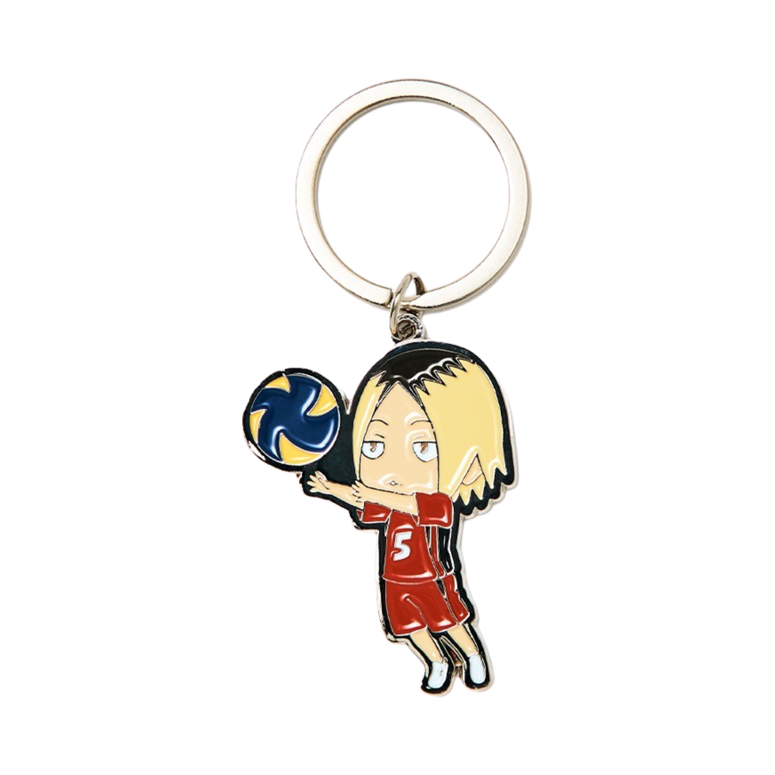 이어스트 x 하이큐!! SD 메탈 키링 켄마(EERST x HAIKYU!! SD Metal Key Ring Kenma)