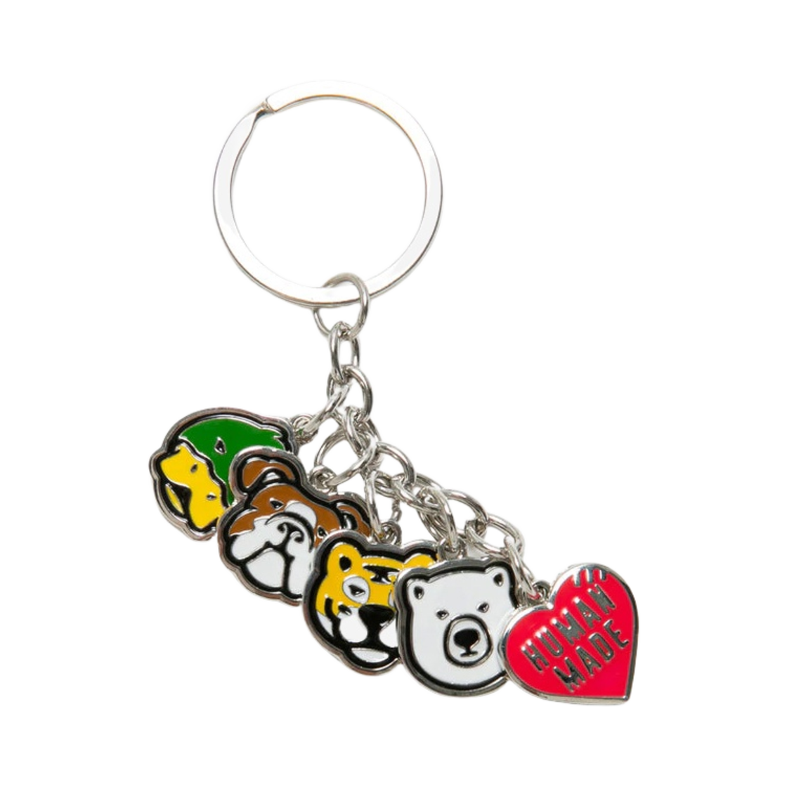 휴먼 메이드 애니멀 키링 실버(Human Made Animal Keyring Silver)