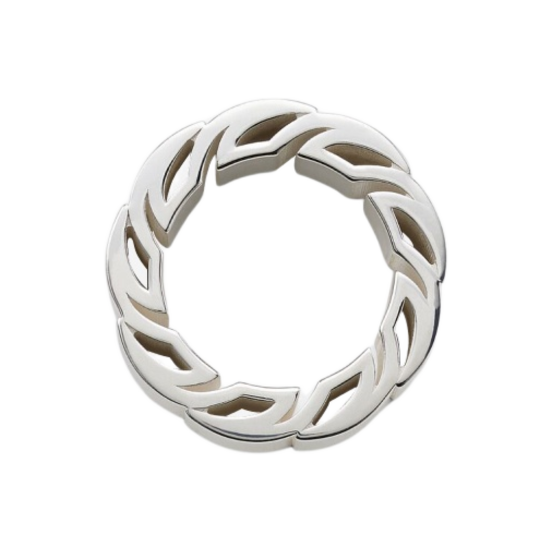 보테가 베네타 타이드 링 실버(Bottega Veneta Tide Ring Silver) - 1