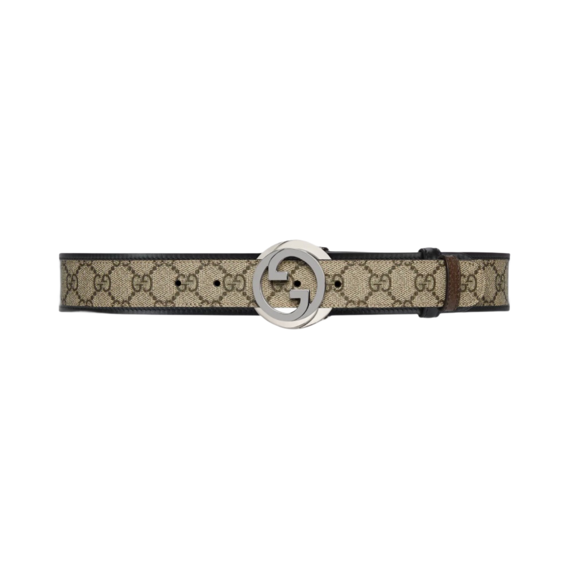 구찌 GG 슈프림 블론디 벨트 베이지 에보니 브라운(Gucci GG Supreme Blondie Belt Beige Ebony Brown) - 1