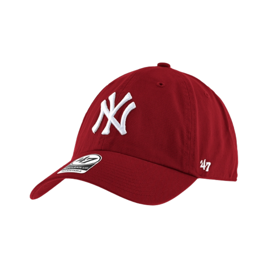 47 브랜드 뉴욕 양키스 BW 클린업 레이저 레드(47 Brand New York Yankees BW Clean Up Razor Red)