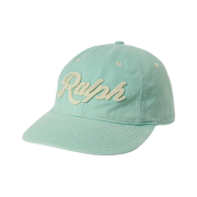 [10%적립] Polo Ralph Lauren Applique Twill Ball Cap Celadon - 25FW