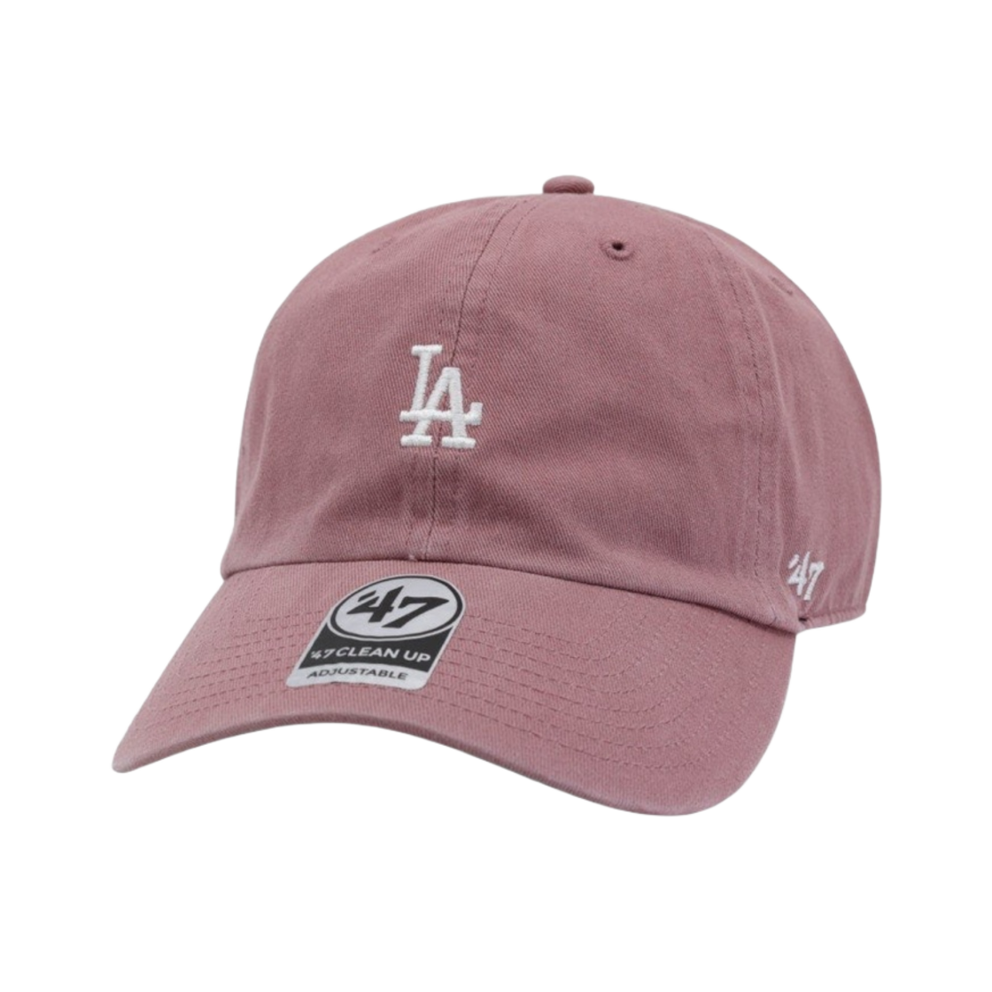47 브랜드 LA 다저스 베이스 러너 클린업 페일 핑크(47 Brand LA Dodgers Base Runner Clean Up Pale Pink)
