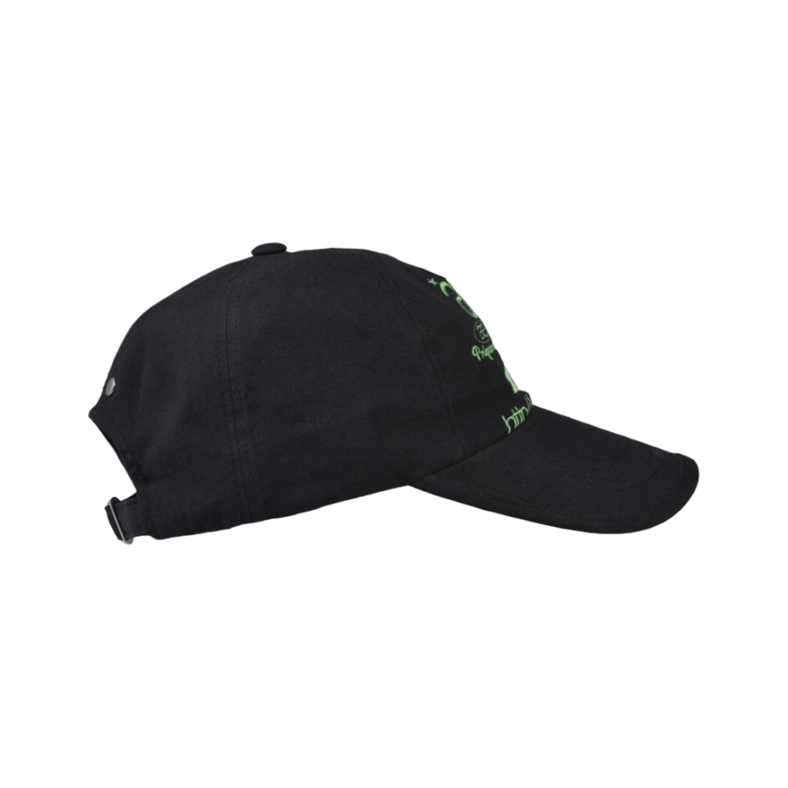 에이이에이이 x 더 아이덴티티 프로젝트 웹 로고 5 패널 캡 블랙(Aeae x The Identity Project Web Logo 5-Pannel Cap Black) - 2