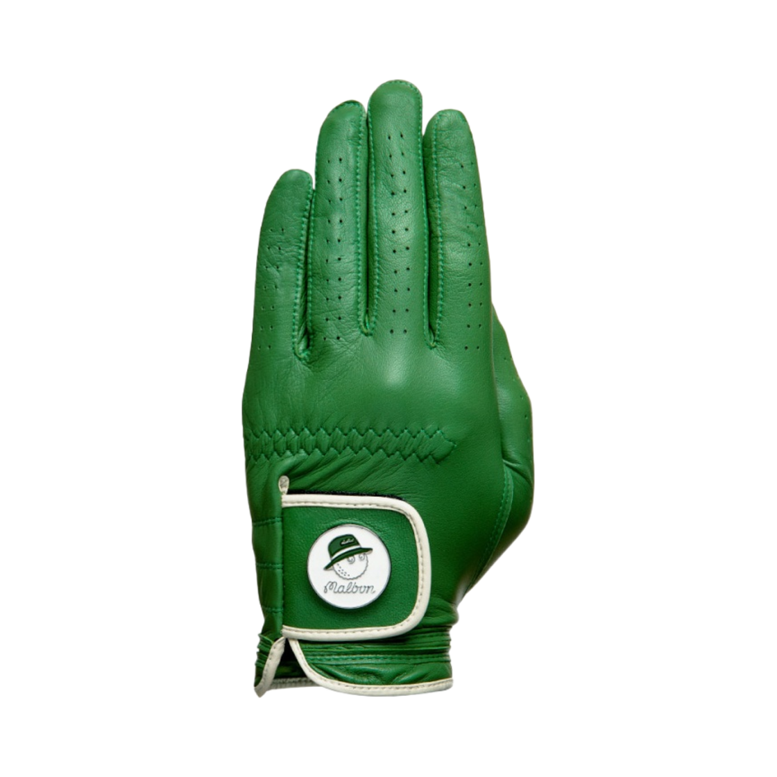 말본 골프 버킷 레더 글러브 그린(Malbon Golf Buckets Leather Glove Green)