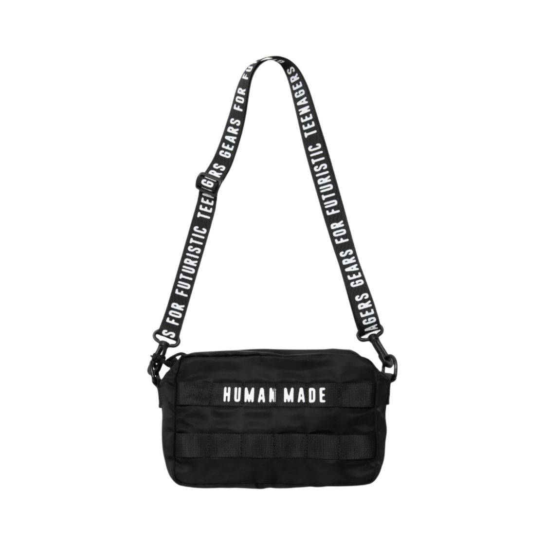 휴먼 메이드 밀리터리 파우치 #1 블랙(Human Made Military Pouch #1 Black) - 1