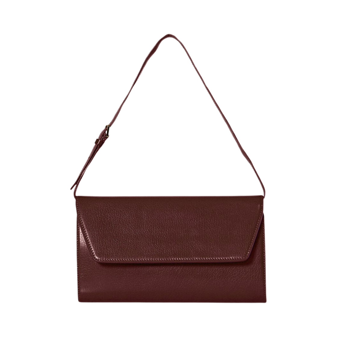 더 로우 이브닝 클러치 스무스 고트스킨 레더 레이즌(The Row Evening Clutch in Smooth Goatskin Leather Raisin) - 1