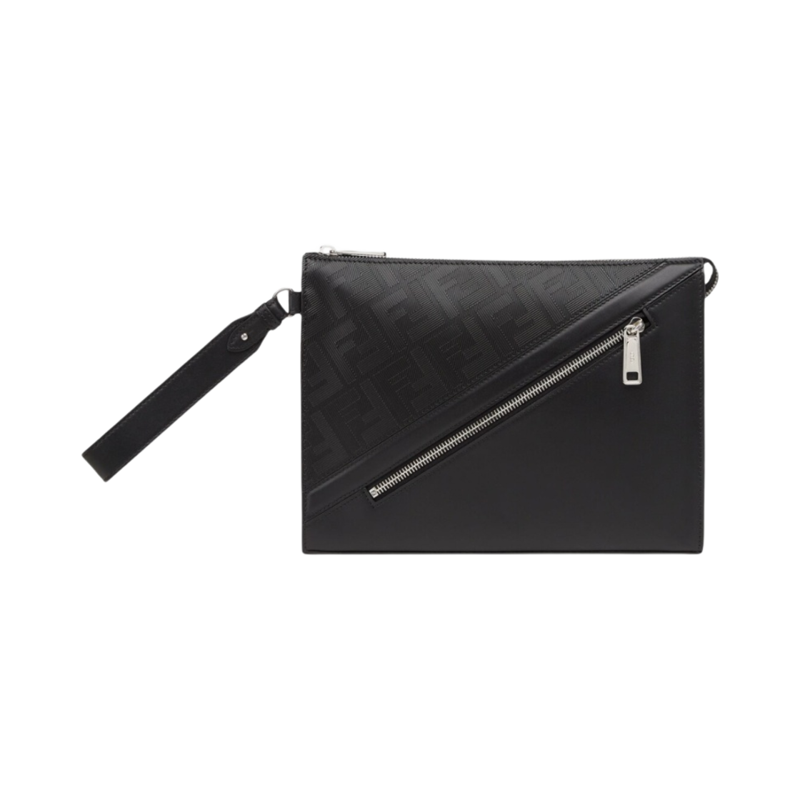 펜디 쉐도우 다이애그널 파우치 블랙(Fendi Shadow Diagonal Pouch Black) - 1
