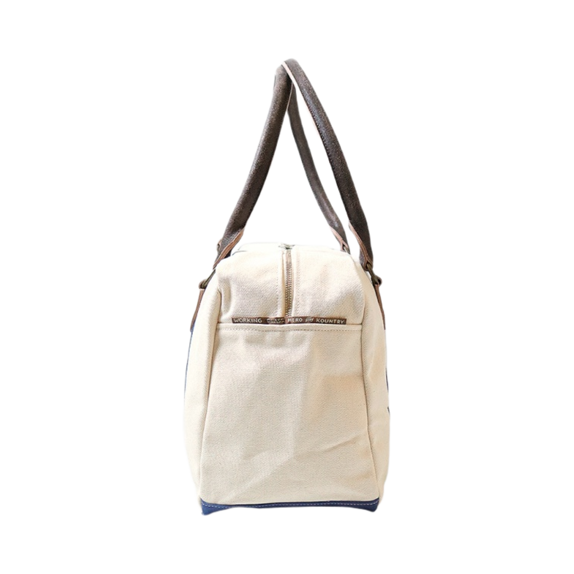 캐피탈 No. 4 캔버스 파르고 백 키나리 네이비(Kapital No. 4 Canvas Fargo Bag Kinari Navy) - 4