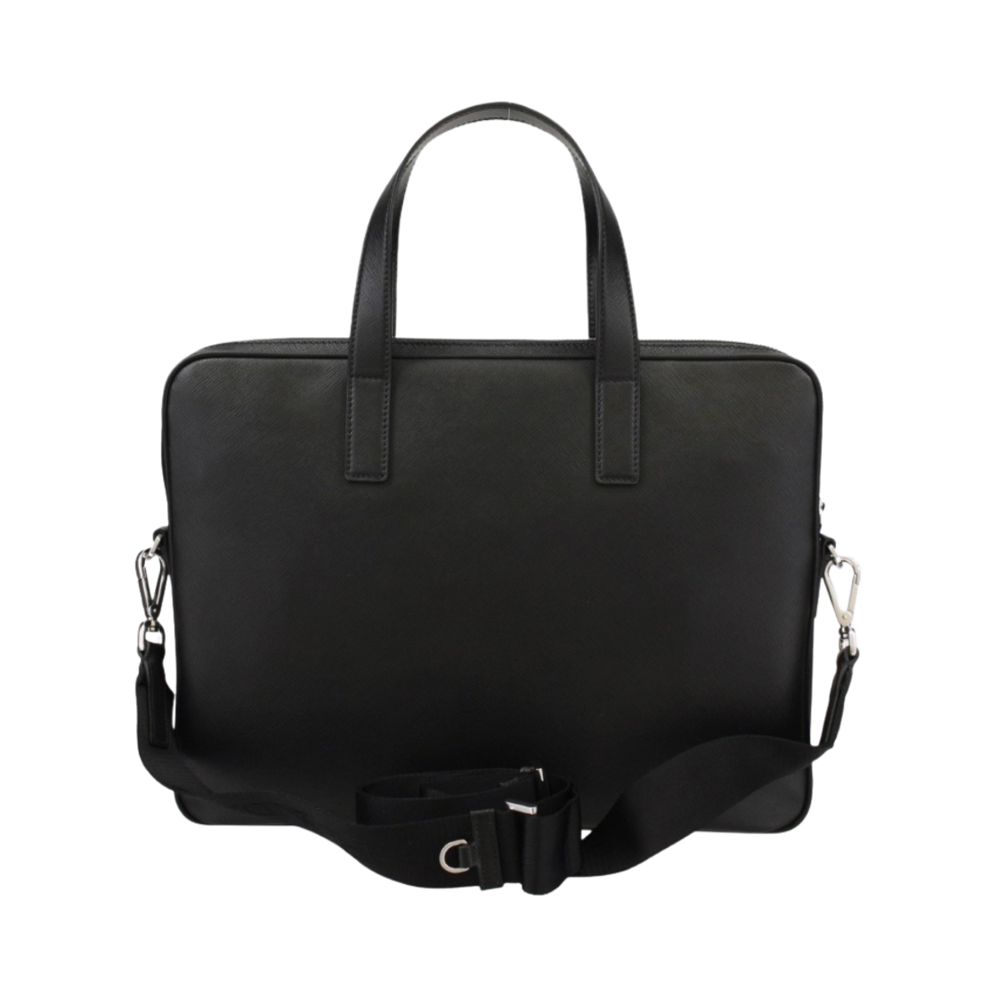 프라다 사피아노 레더 워크백 블랙(Prada Saffiano Leather Work Bag Black) - 4