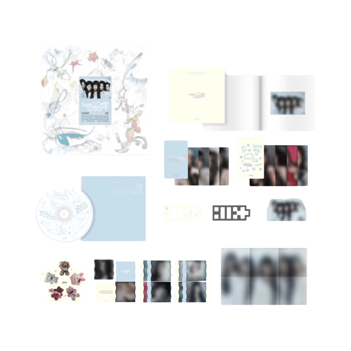 아일릿 1집 미니 앨범 슈퍼 리얼 미 세트(Illit 1st Mini Album Super Real Me Set) - 2