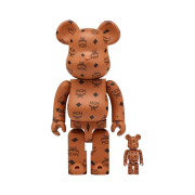 Bearbrick x MCM 100% & 400% Set