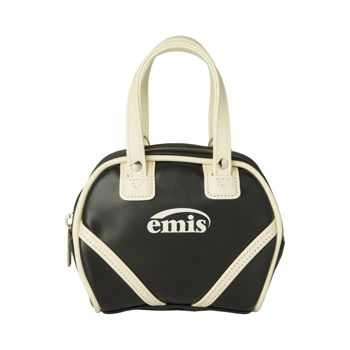 이미스 빈티지 미니 토트백 블랙(Emis Vintage Mini Tote Bag Black)