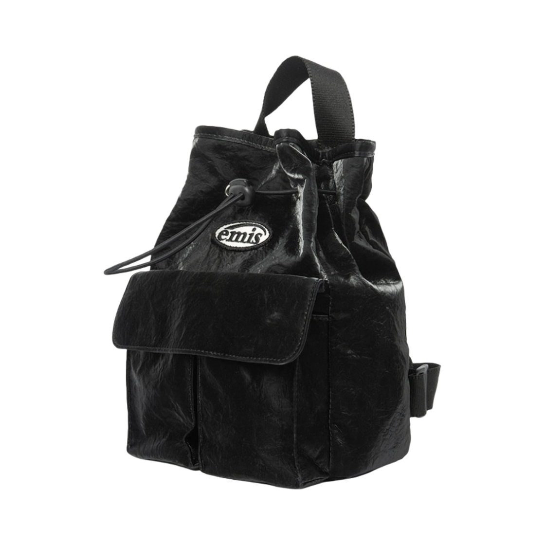 バックパック・リュック [EMIS] MINI WAPPEN POCKET BACKPACK / BK MINI WAPPEN POCKET BACKPACK (RENEWAL)-BLACK - EMIS