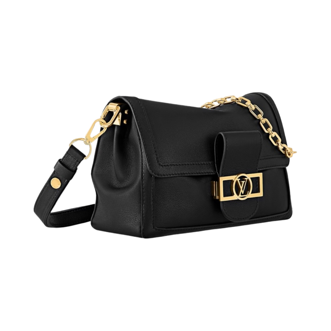 루이비통 도핀 소프트 MM 블랙(Louis Vuitton Dauphine Soft MM Black) - 2