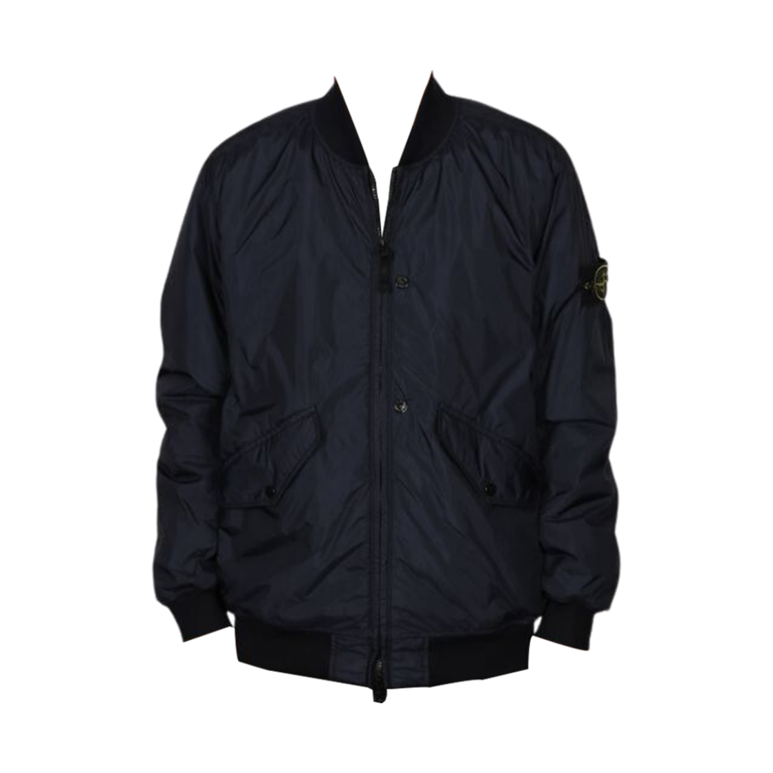 스톤 아일랜드 40923 크링클랩스 R-NY 윈드 레지스턴트 봄버 자켓 네이비 블루 - 24FW(Stone Island 40923 Crinkle Reps R-NY Wind Resistant Bomber Jacket Navy Blue - 24FW) - 1