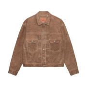 Stussy x Levi's Jacquard Trucker Jacket Brown