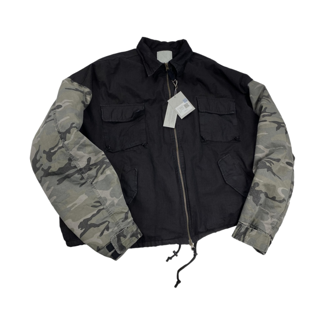 언더마이카 모프 오버사이즈 크롭 필드 자켓 락 릿지 - 23SS