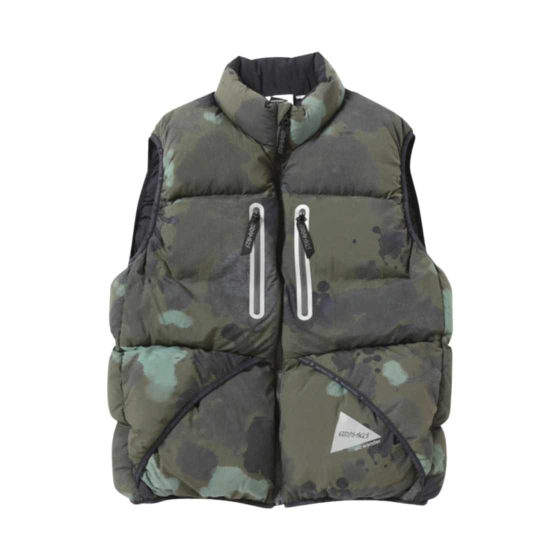 GUJ4-F3001-M And Wander x Gramicci Down Vest Camo