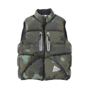 And Wander x Gramicci Down Vest Camo