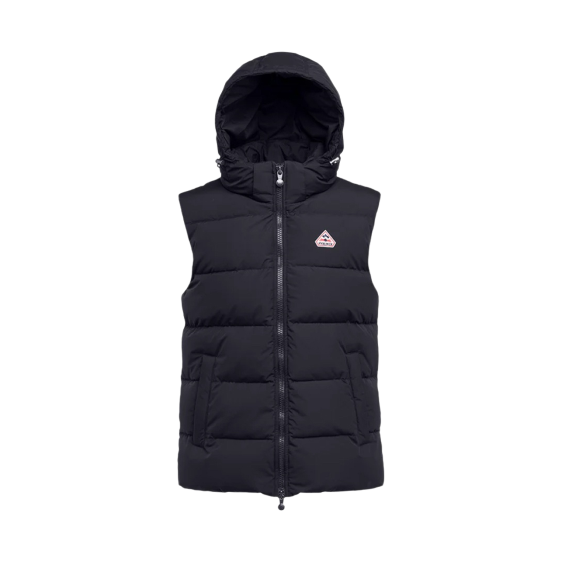 피레넥스 스파우트닉 리무버블 후드 다운 베스트 블랙